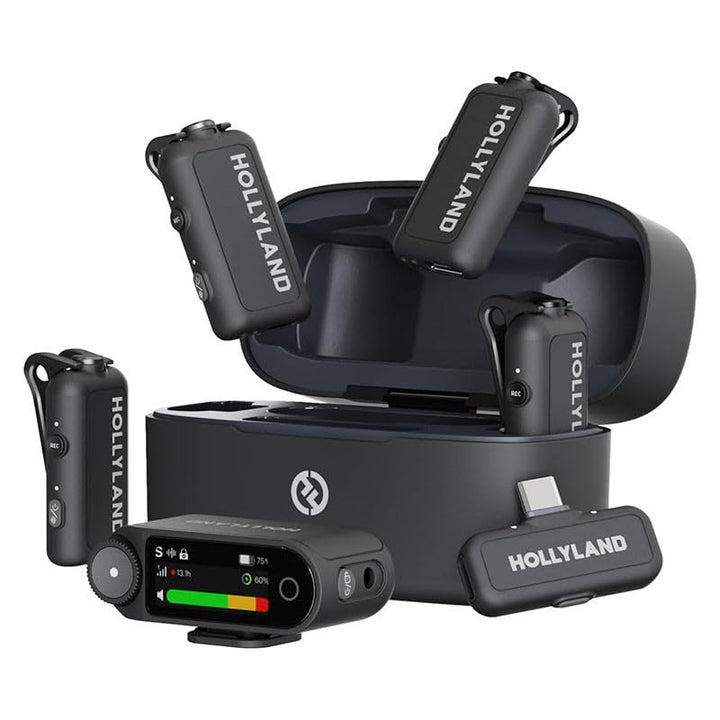 Hollyland Lark MAX 2 Combo 4-Person Version Wireless Microphone
