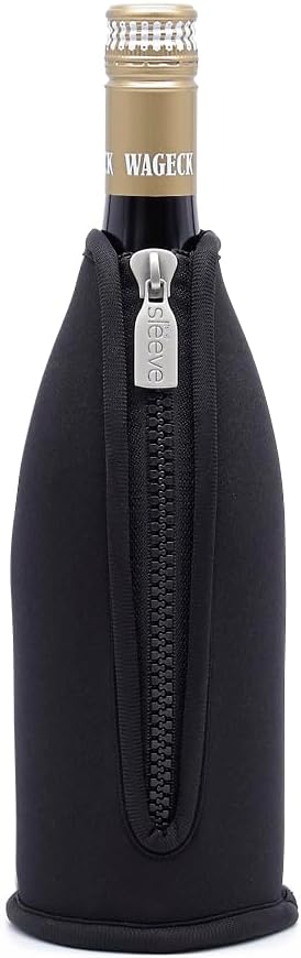 sliive® Neopren Flaschenkühler mit Griff – Passend für 0,615L SodaStream Crystal Glaskaraffen, Wein-