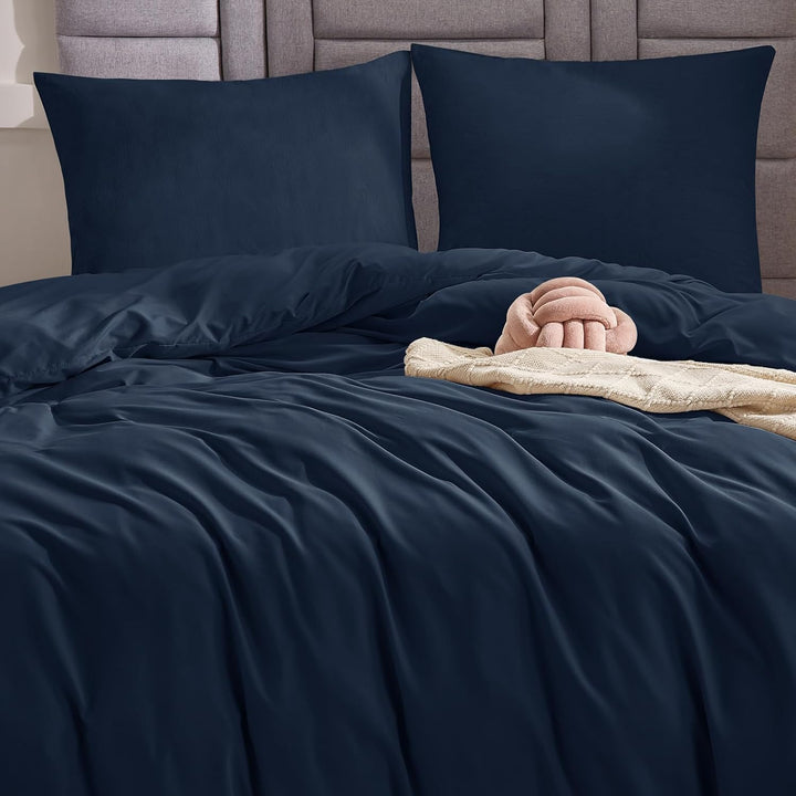 WAVVE Bettwäsche 240x260 3 teilig - Bettbezug 240 x 260 Set mit Kissenbezüge 65x65 cm, Bettwäsche-Se