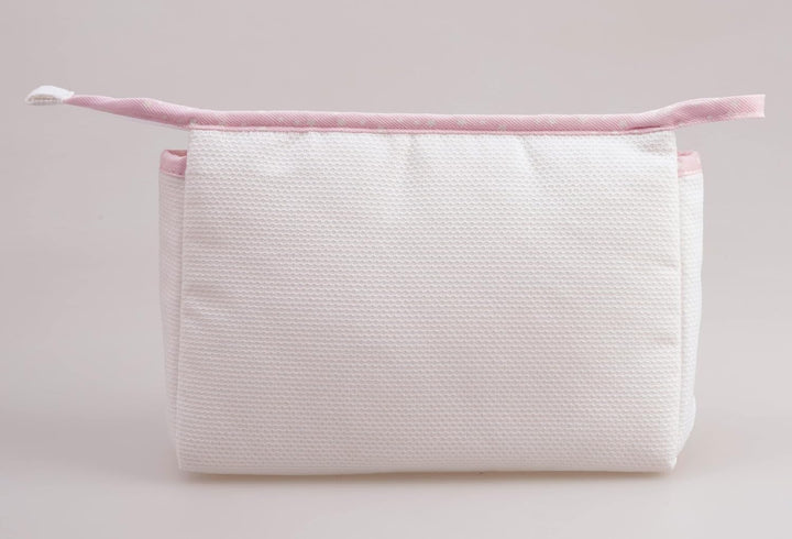 Filet - Reisetasche mit Reissverschluss, Aida Canvas Stickerei Tasche, Beauty Product Organiser, 100