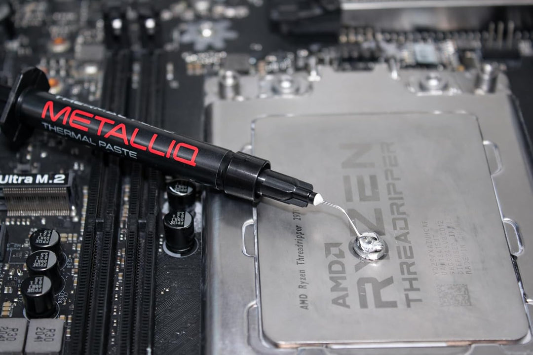 METALLIQ 2g Flüssigmetall Wärmeleitpaste für CPU & GPU – Extreme Performance für Gaming PC PS5 Upgra