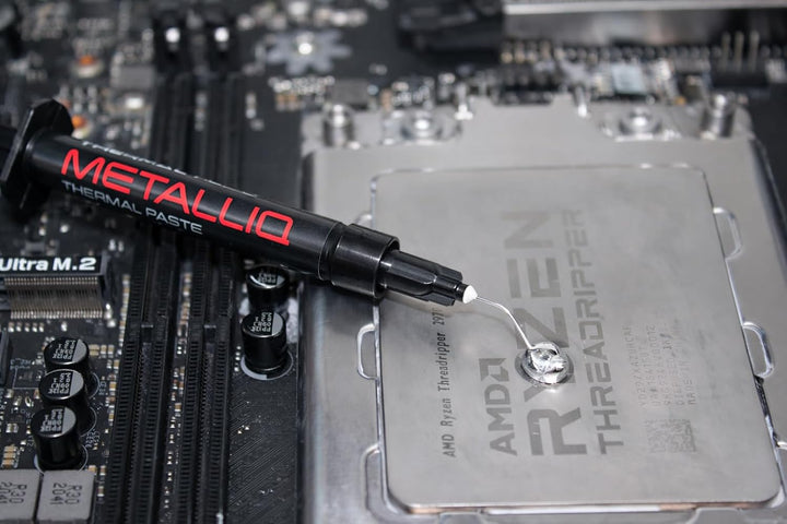 METALLIQ 2g Flüssigmetall Wärmeleitpaste für CPU & GPU – Extreme Performance für Gaming PC PS5 Upgra