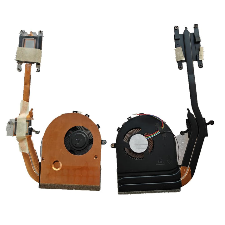 fqparts Replacement Laptop Lüfter Abkühlen Fan & Kühlkörper für for Lenovo for ThinkPad T550 Schwarz