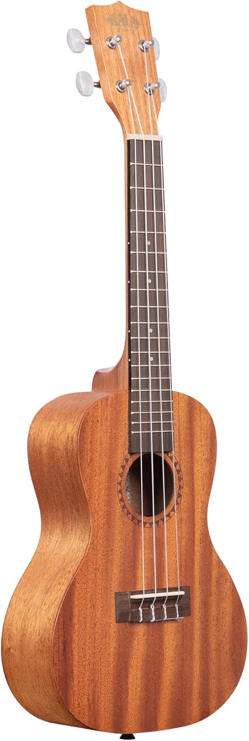 KALA KA-15-C-BNDL - Satin Mahogany Concert Ukulele Starter Kit, Concert