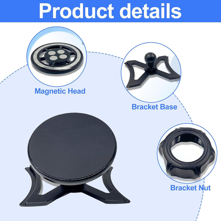 Magnet Handyhalterung Kompatibel mit Audi A3 8V S3 (2014-2019) & MagSafe – KFZ-Auto-Handyhalter für