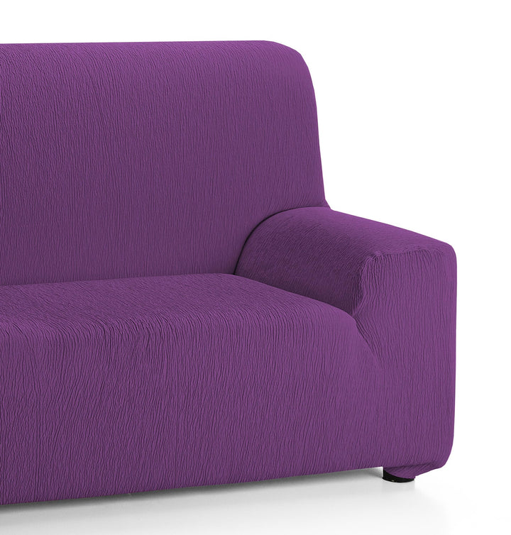Martina Home Elastischer Sofabezug Modell Emilia 2 Plätze Lila (CARDENAL) 2 Sitzer Lila (Cardenal),