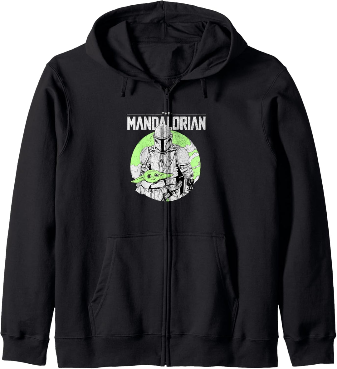Star Wars: The Mandalorian & The Child Neon Kapuzenjacke
