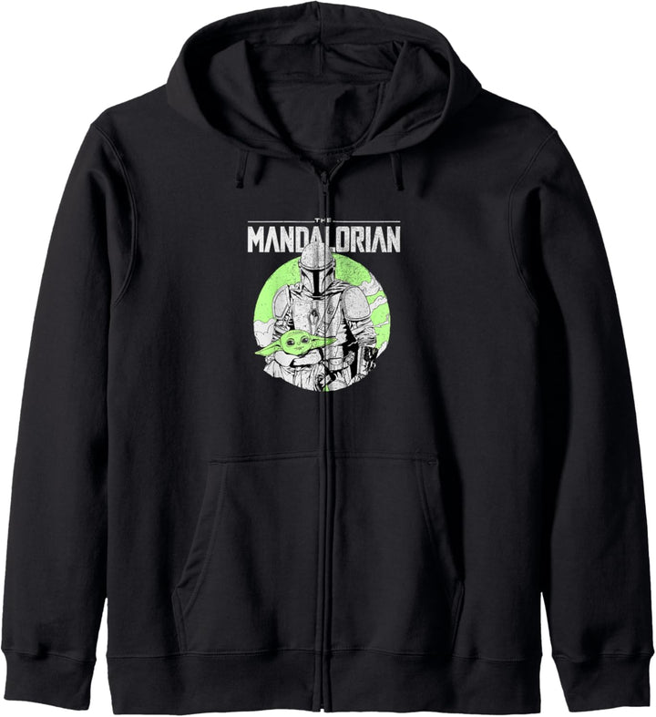 Star Wars: The Mandalorian & The Child Neon Kapuzenjacke