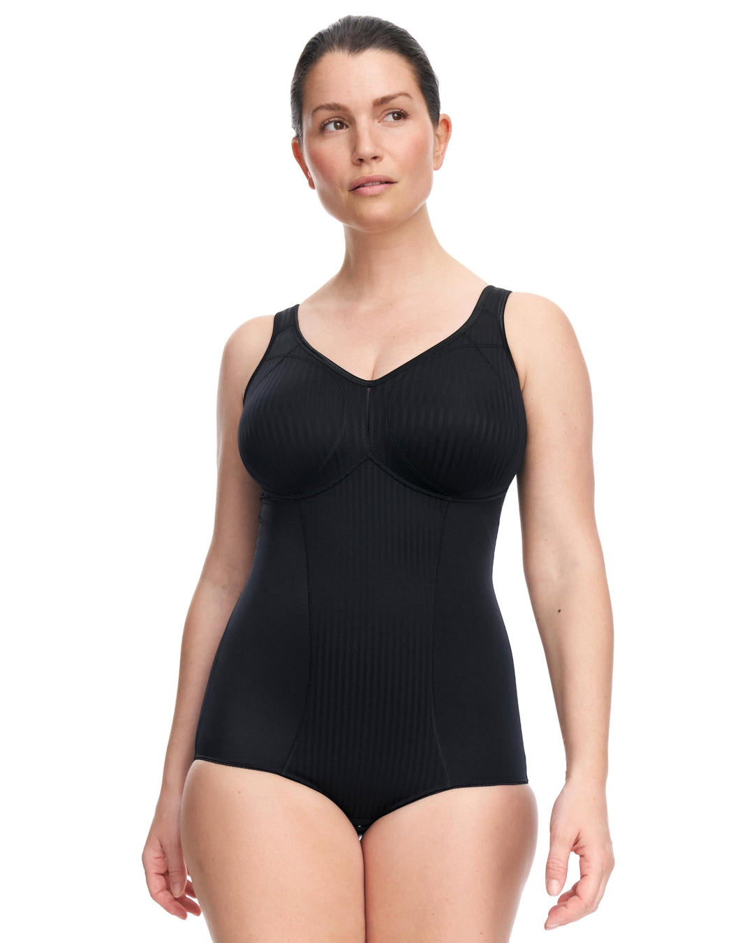 SUSA Body ohne Bügel Cremana / Body Shapewear Damen stark formend / Frauen Mieder / Softer Bodysuit
