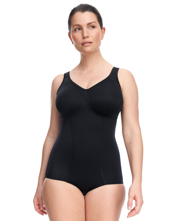 SUSA Body ohne Bügel Cremana / Body Shapewear Damen stark formend / Frauen Mieder / Softer Bodysuit