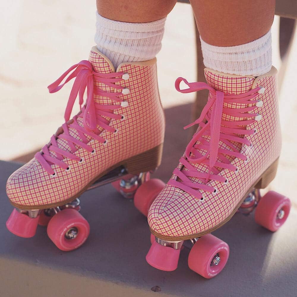 IMPALA Skate - Rollschuhe US 9 / EU 40 / UK 7 Pink Tartan, US 9 / EU 40 / UK 7 Pink Tartan