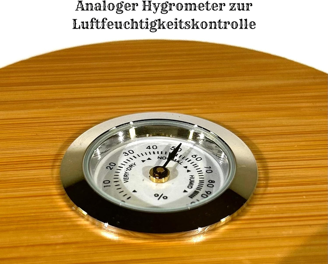 Violettglas, luftdichte und lichtgeschützte Aufbewahrung mit Luftfeuchtigkeitskontrolle