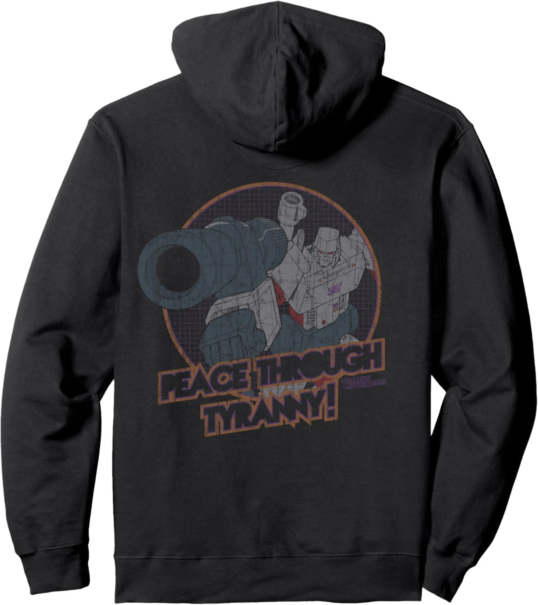 Transformers Megatron Abzeichen Tyrannei Pullover Hoodie