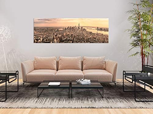 murando - Wandbilder XXL New York 120x40 cm 1 tlg - Wand Deko Vlies Leinwand Bilder Gross Wanddeko W