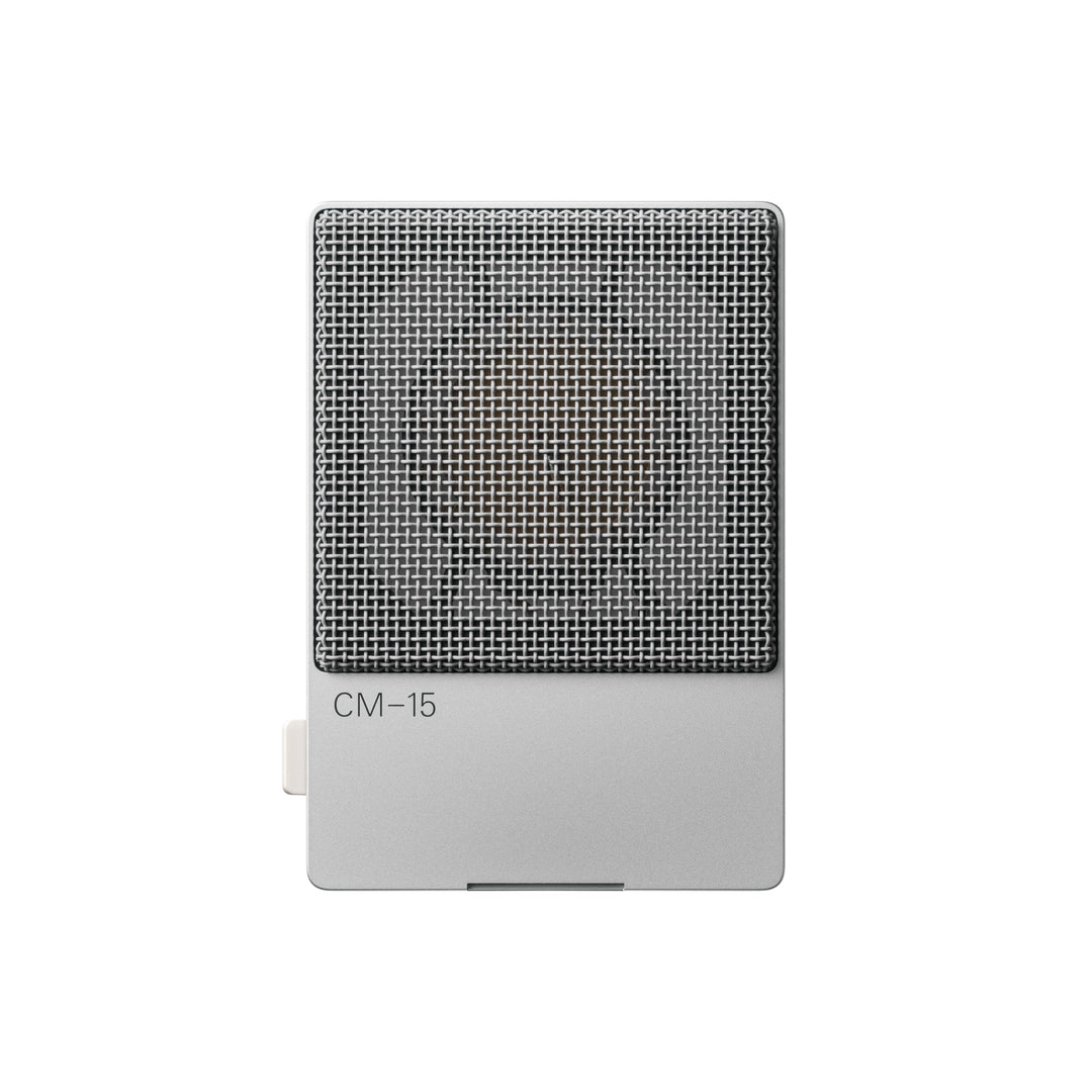 Teenage Engineering cm–15 (Tragbares Feldmikrofon, USB-C Audiointerface, Bluetooth, integrierter Akk