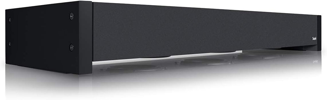 Teufel Flach Subwoofer T 4000 - Platzsparende Wireless Subwoofer, Bassreflex - schwarz, schwarz