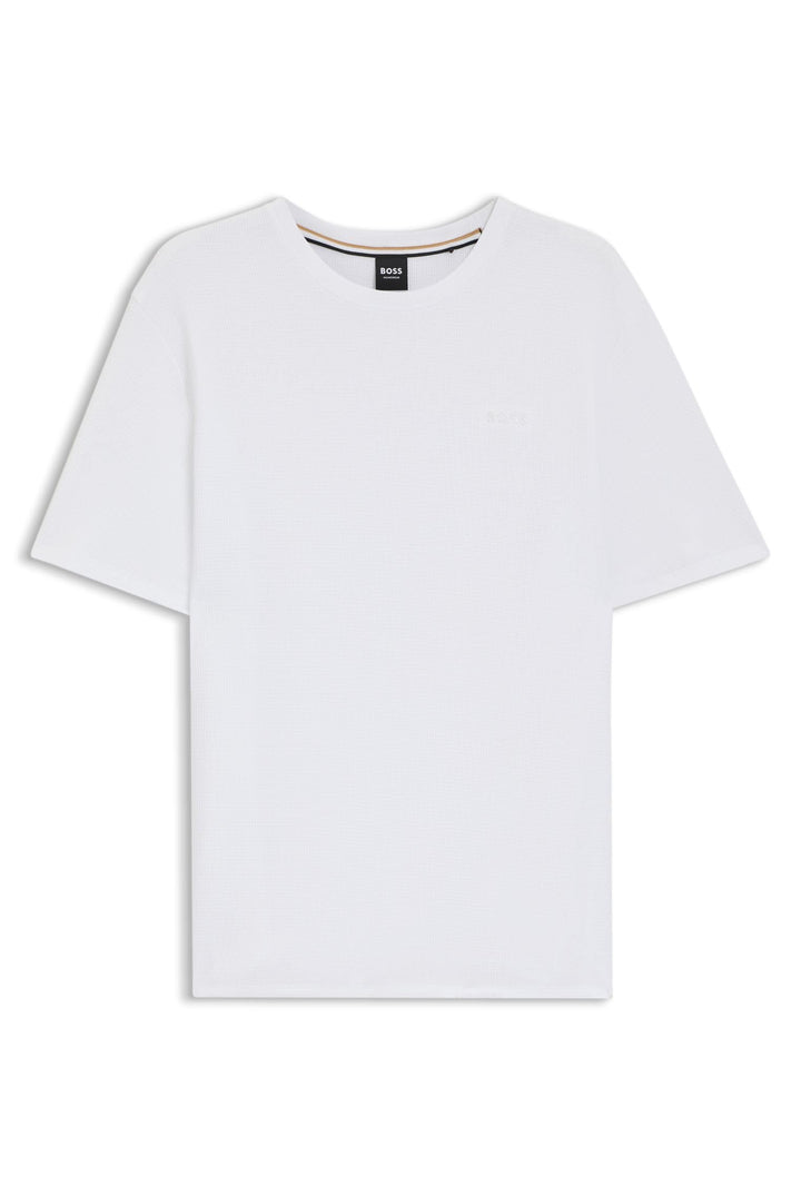 BOSS Herren Pyjama_T_Shirt S 100white, S 100white