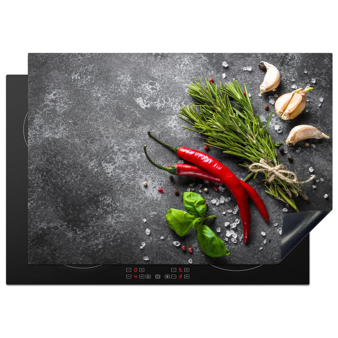 KitchenYeah© Herdabdeckplatte Einteilig Küche Ceranfeld Abdeckplatte Cerankochfeld Abdeckung Indukti