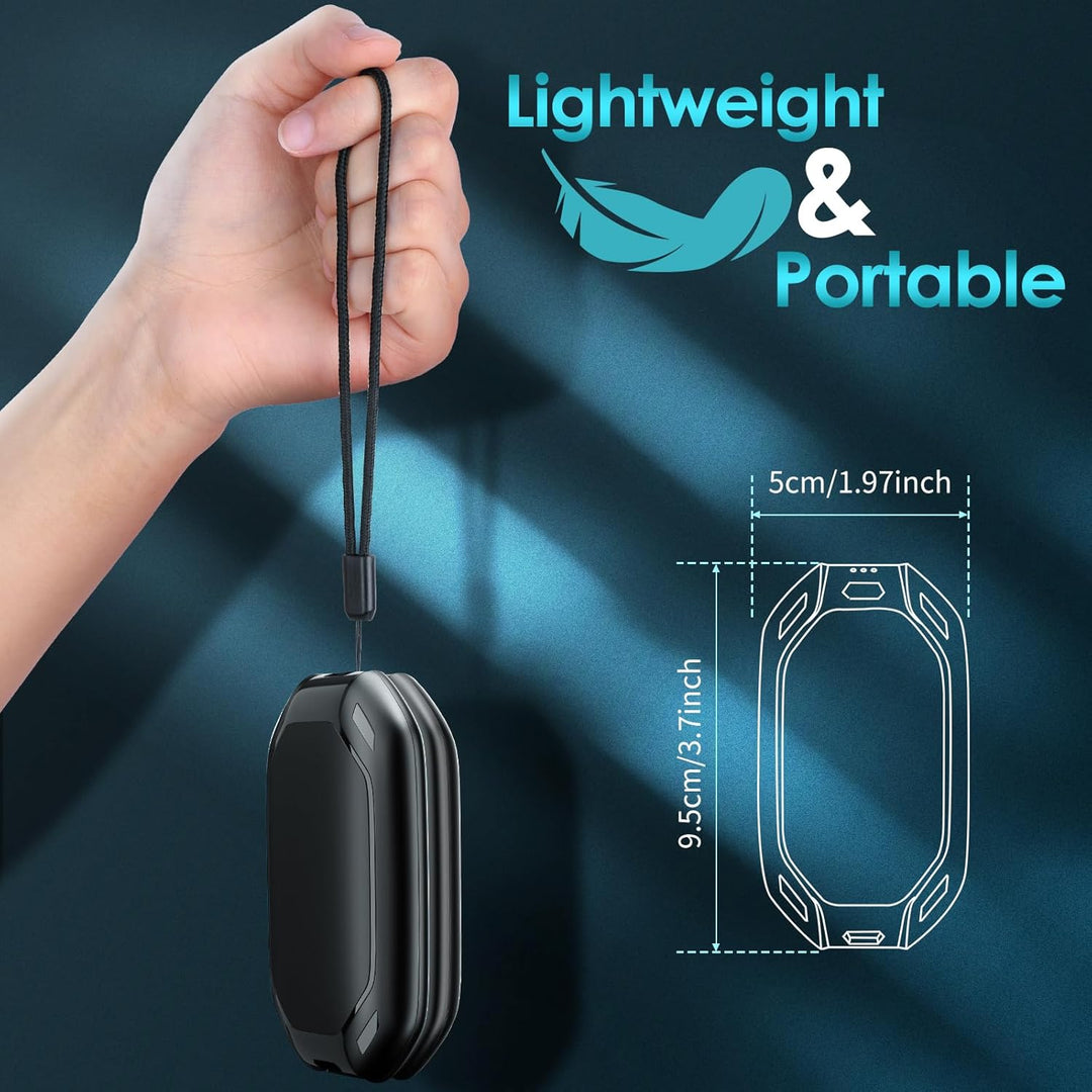 Elektrischer Handwärmer, 2-Pack Wiederaufladbarer Magnetischer Taschenwärmer, Ultraleicht und Dünn M