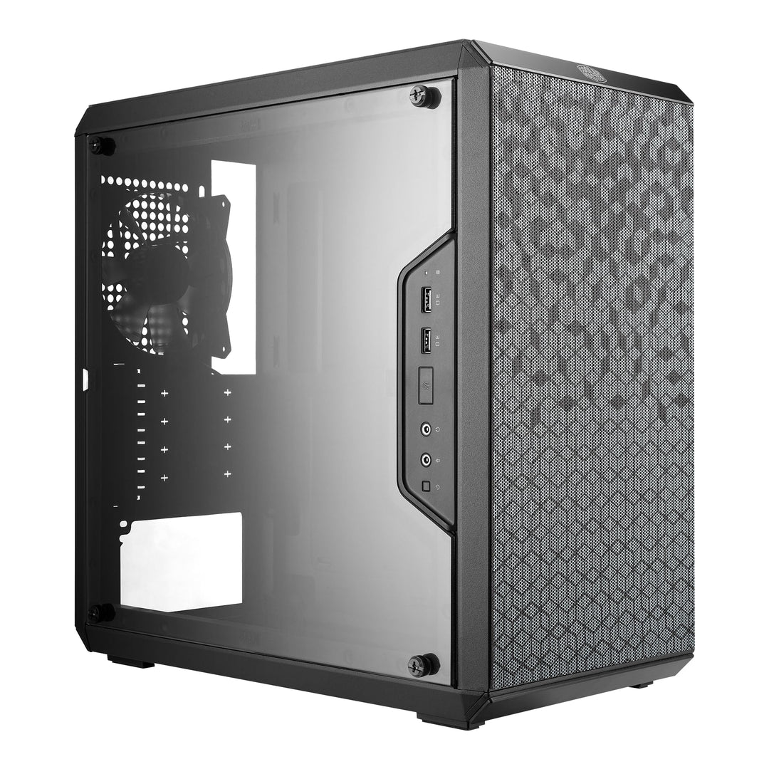 Cooler Master MasterBox Q300L PC Gehäuse 'Micro-ATX, Mini-ITX, USB 3.0, Seitenfenster' MCB-Q300L-KAN