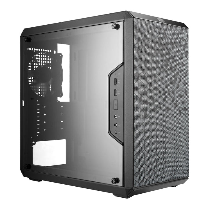 Cooler Master MasterBox Q300L PC Gehäuse 'Micro-ATX, Mini-ITX, USB 3.0, Seitenfenster' MCB-Q300L-KAN