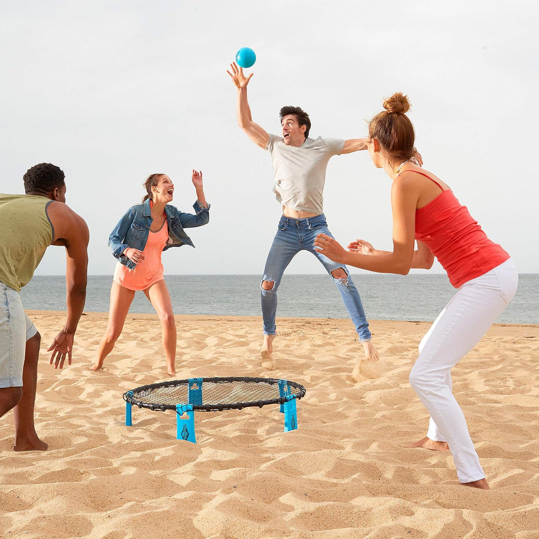 Franklin Sports Spyderball-Spiel-Set – enthält 3 Bälle, Tragetasche und Regeln – gespielt im Freien,