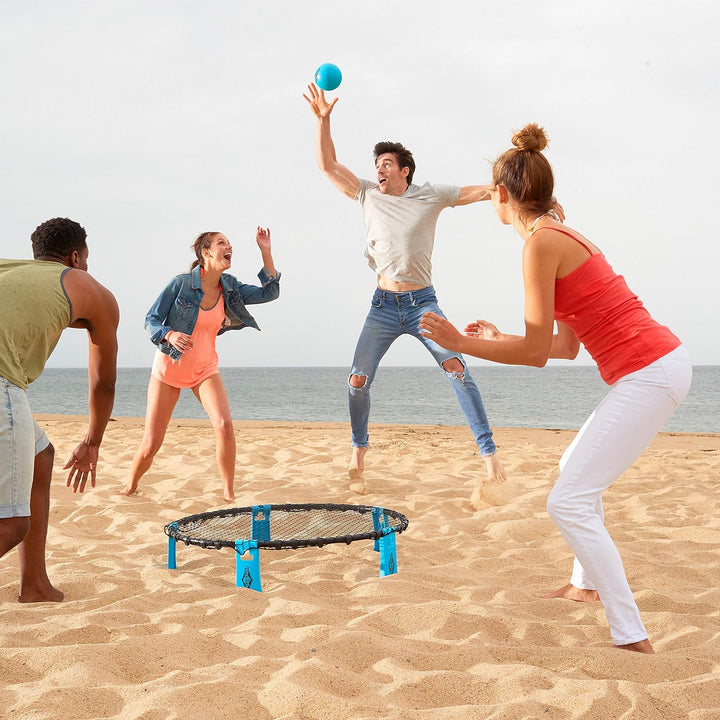 Franklin Sports Spyderball-Spiel-Set – enthält 3 Bälle, Tragetasche und Regeln – gespielt im Freien,