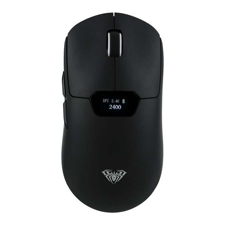 MechLands Aula SC390 – Leichte Gaming-Maus mit Display, kabellose 2,4-GHz-/USB-C-/BT-Maus mit 400-mA