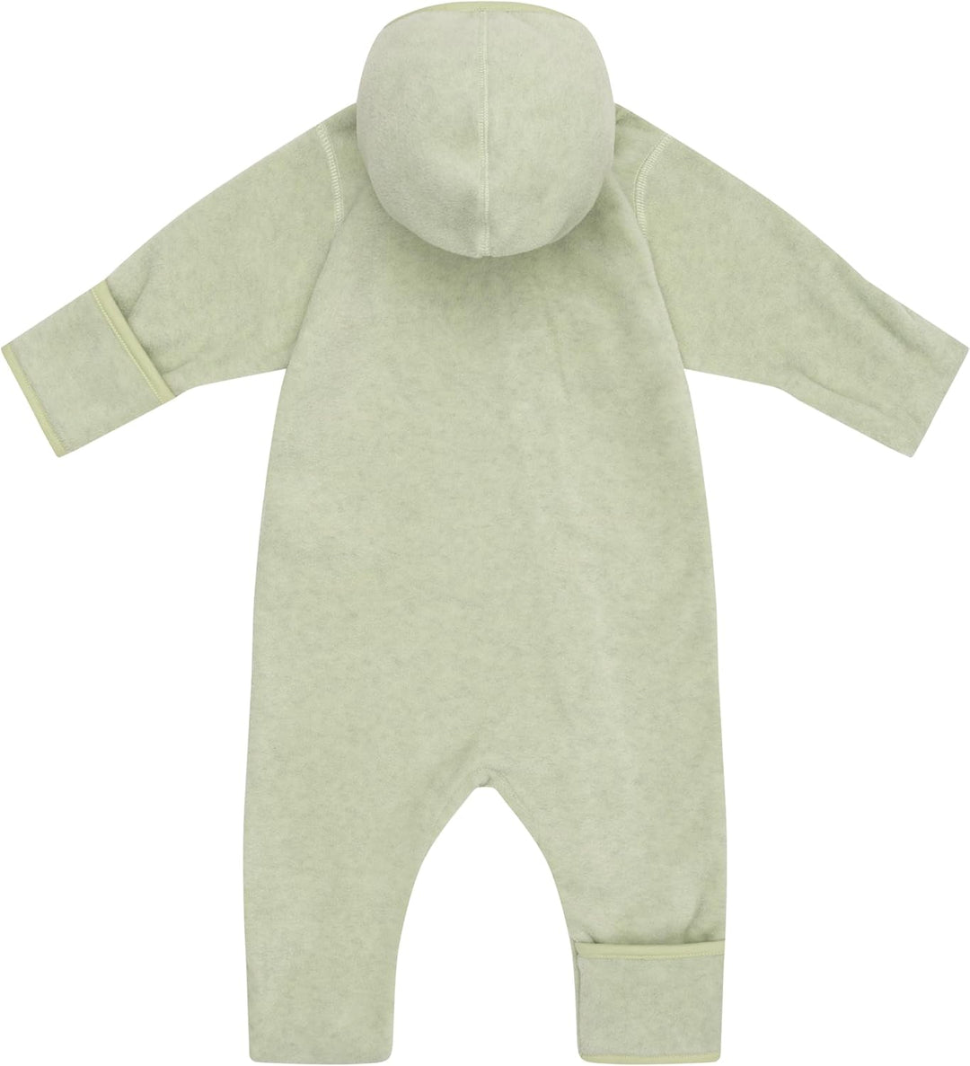 Höhenhorn Ibex Baby Fleece Overall Winter Herbst Strampler Kleinkind mit Kapuze, Grün