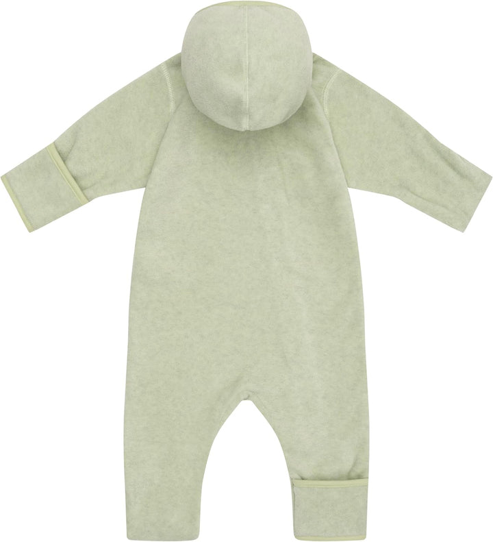 Höhenhorn Ibex Baby Fleece Overall Winter Herbst Strampler Kleinkind mit Kapuze, Grün