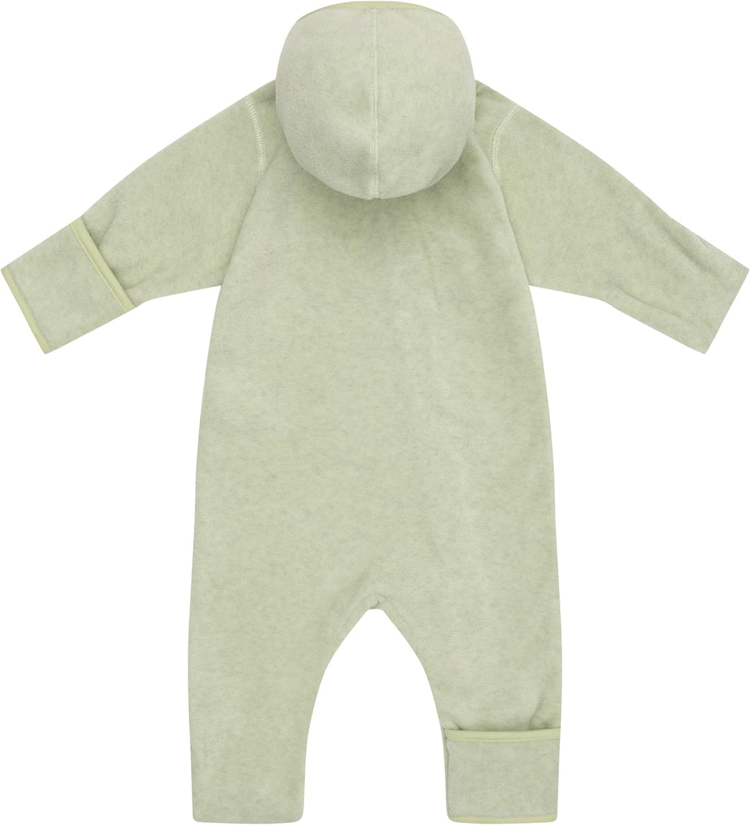Höhenhorn Ibex Baby Fleece Overall Winter Herbst Strampler Kleinkind mit Kapuze, Grün