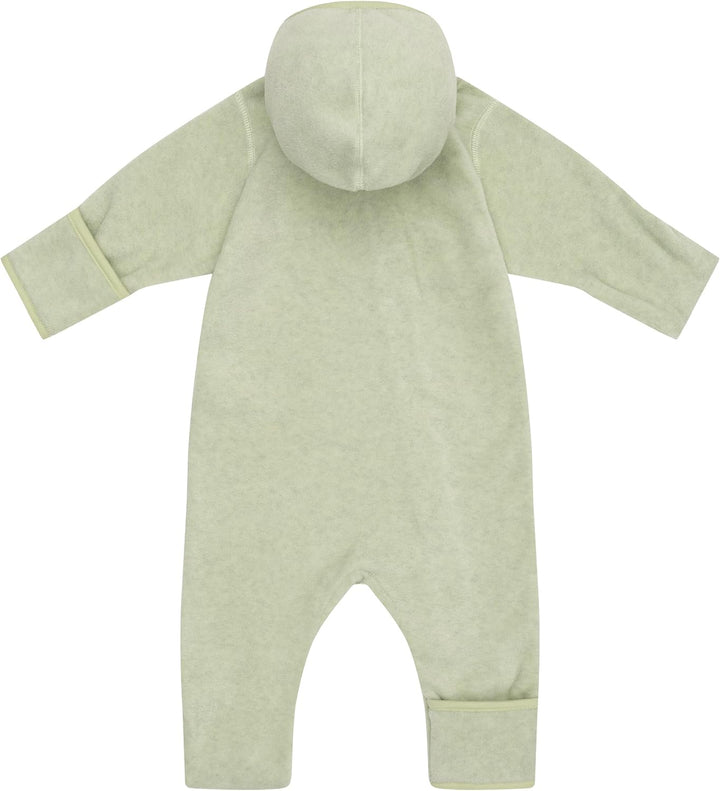 Höhenhorn Ibex Baby Fleece Overall Winter Herbst Strampler Kleinkind mit Kapuze, Grün