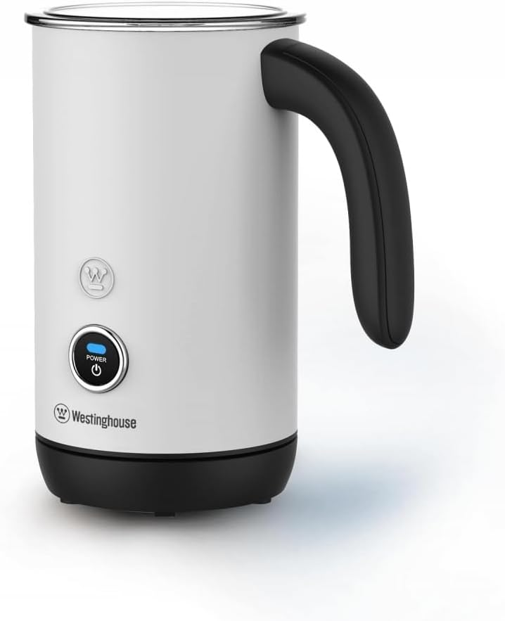 WESTINGHOUSE Milchaufschäumer Elektrisch Basic-Serie, 200 ml Fassungsvermögen, Antihaftbeschichtung,