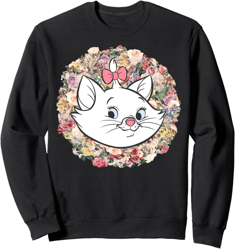 Disney The Aristocats Marie Floral Portrait Sweatshirt