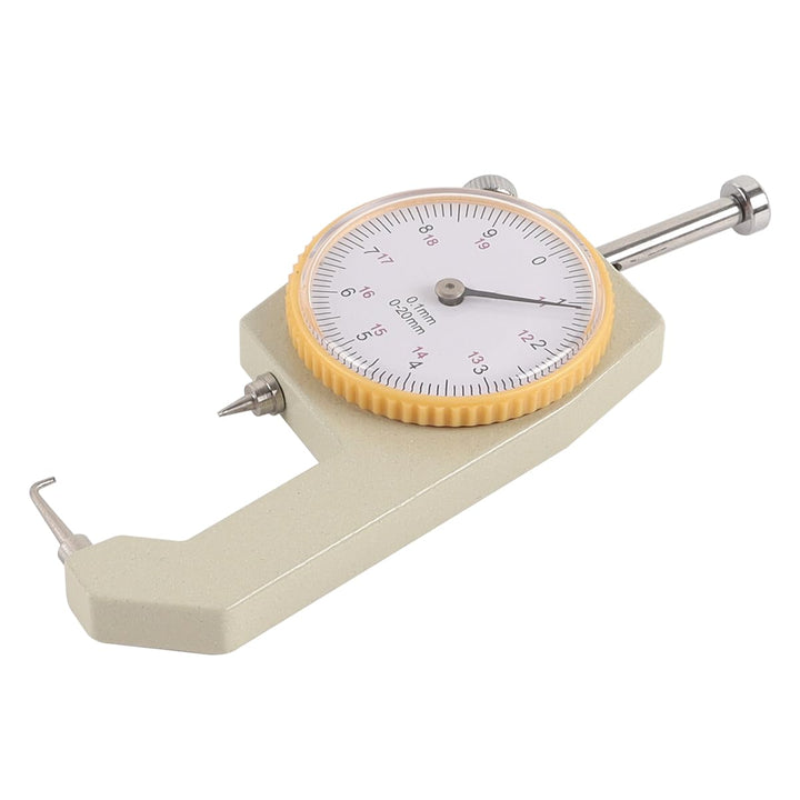 Mikrometer-Dickenmessgerät, Tragbares Dickenmessgerät, 0-20 Mm Konischer Kopf-Messschieber (gebogene