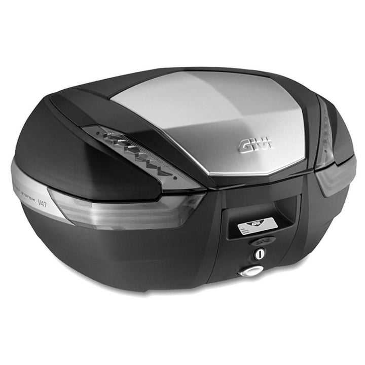 Givi V47NT Tech Monokey Topcase mit Alu Blende Volumen 47 Liter/Max Zuladung, 10kg