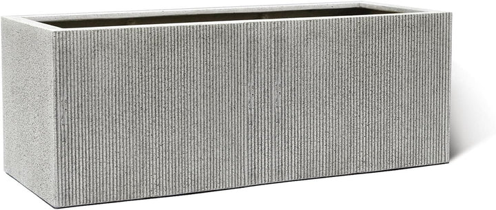 ESCHBACH® Pflanzkübel Box 80 Grau Rechteckig * 80 x 31 x 31 cm * 10 Jahre Garantie 80x31x31, 80x31x3