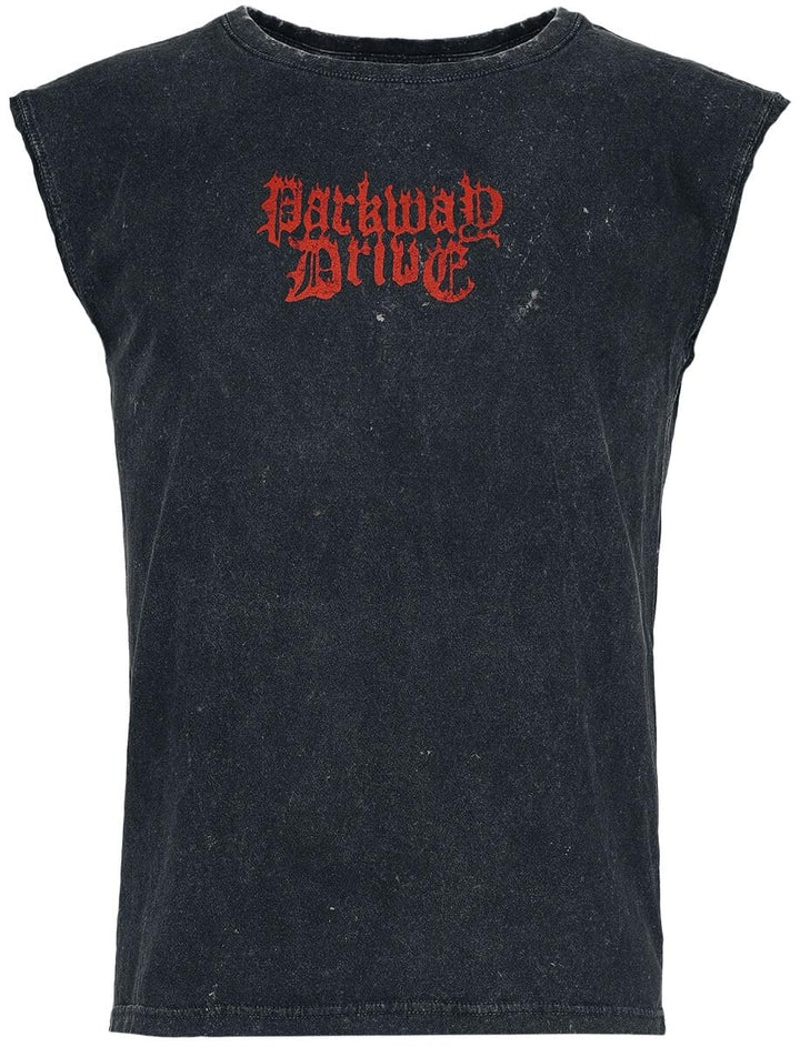 Parkway Drive Metal Crest Männer Tank-Top grau L Grau, L Grau