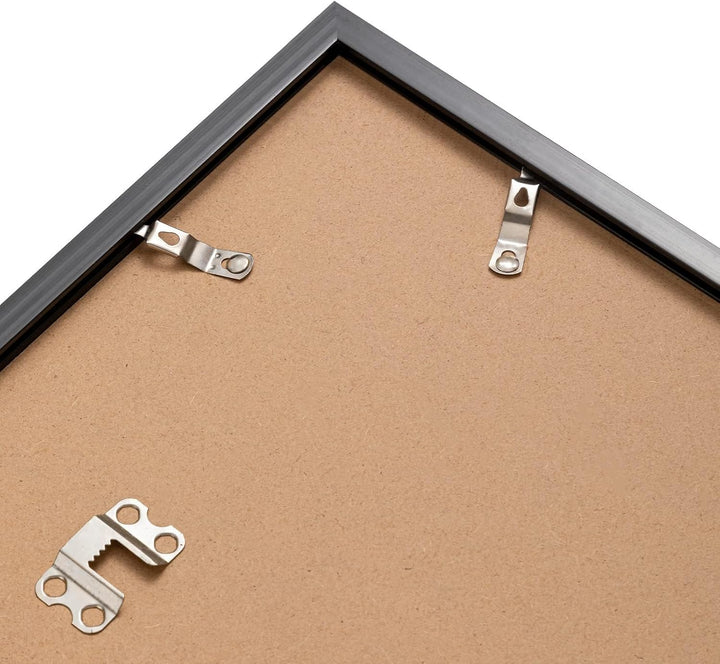 eletecpro Schwarzer Schallplattenrahmen, 32,5 x 32,5 cm, robust und leicht, PVC-Albumrahmen für Scha