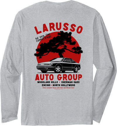 Cobra Kai Retro LaRusso Auto Group Ad Langarmshirt