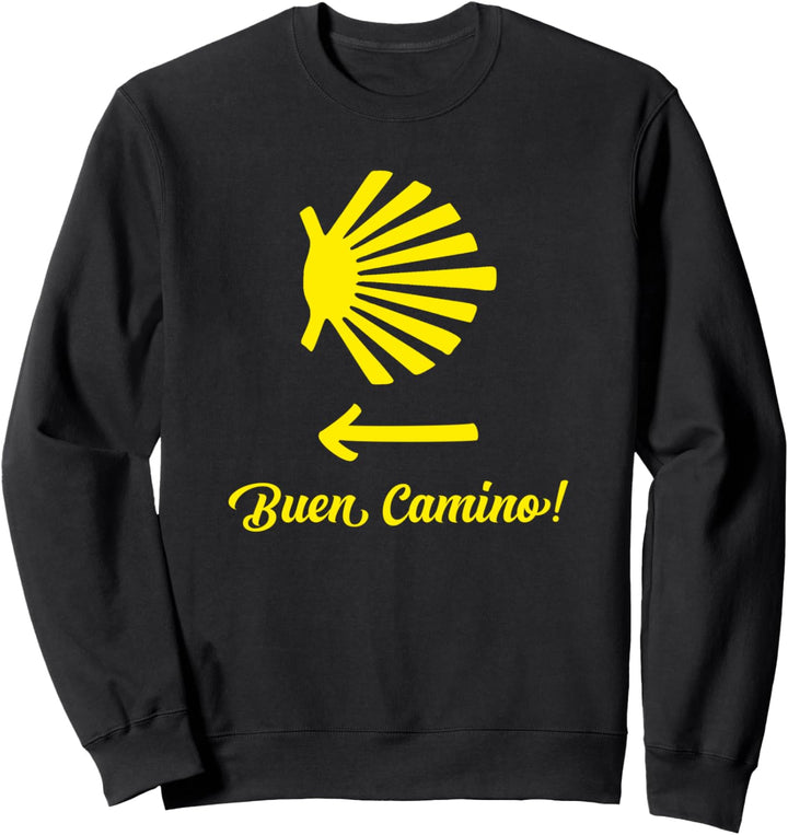 Camino de Santiago de Compostela Jakobsweg Pilgern Geschenk Sweatshirt