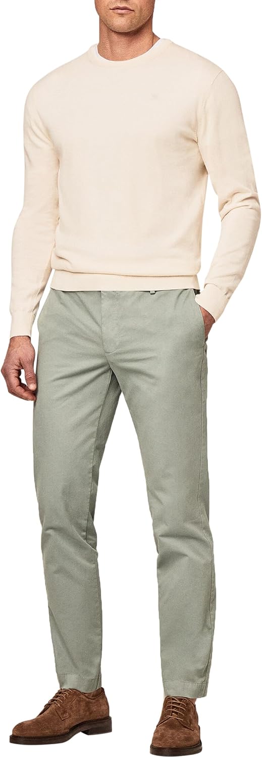 Hackett London Herren Hose Core Kensington 28W / 30L Dusty Green, 28W / 30L Dusty Green