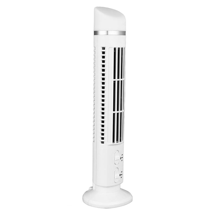 Hztyyier Flügelloser Turmventilator, 90-Grad-Oszillation, Leise Kühlung für Heimbüro, ABS-Material,