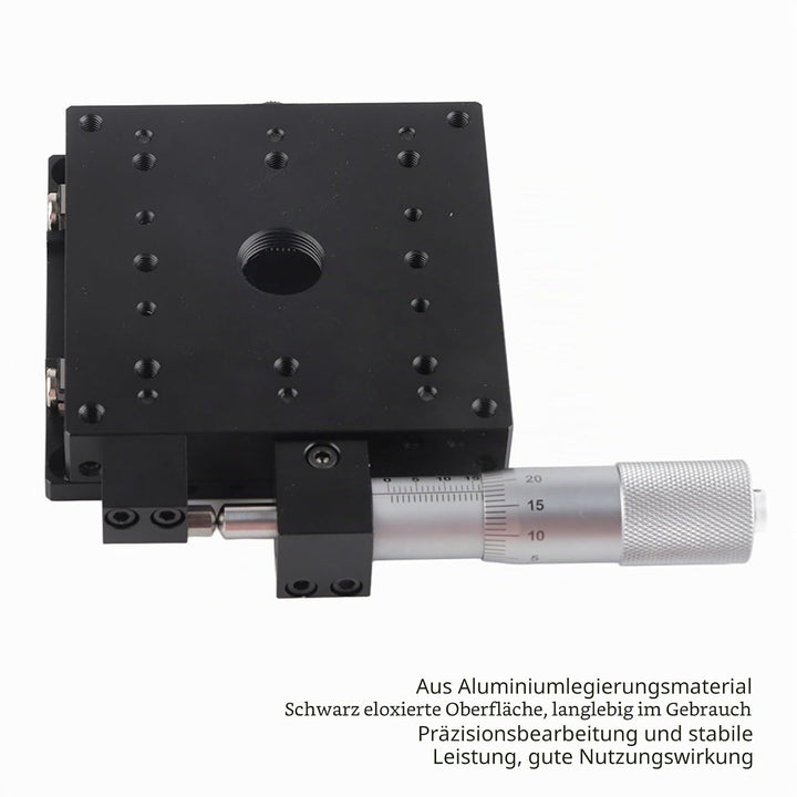 Manuelle Verstellplattform SEMX80 AS Feineinstellung der Kreuzrollen Linearstufen X Lineartisch Kreu