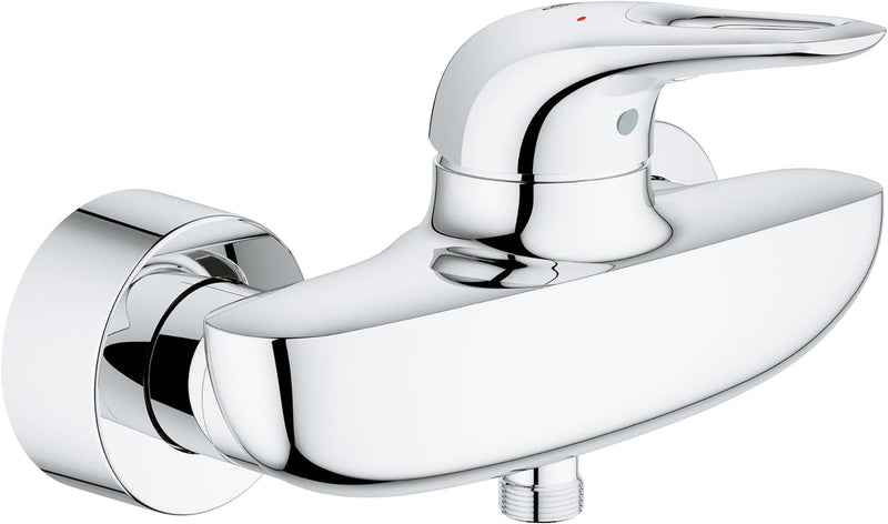 Grohe Eurostyle Einhand Brausebatterie, 1 stück, chrom, 33590003 Brausearmatur (Loop Hebel) Chrom, B