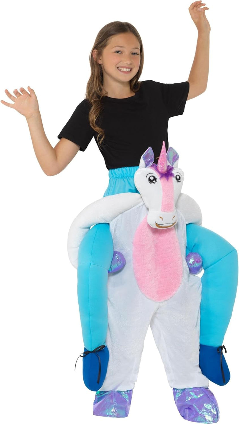 Kids Piggyback Unicorn Costume