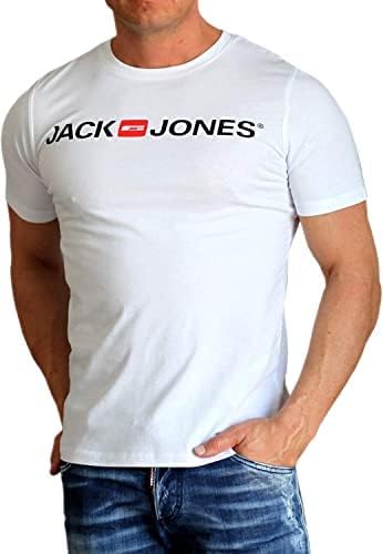 JACK & JONES Herren 5er-Set T-Shirts in verschiedenen Styles, Prints und Farben aus Baumwolle S Corp