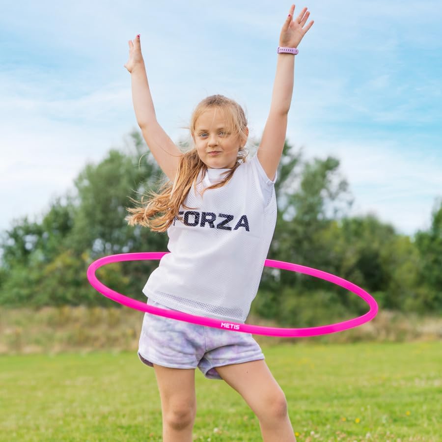 METIS Hula-Hoop-Reifen – Fitness &amp; Tanz | Kinder, Schlue, Turnen | 6er oder 12er Bündel – Multifarbi