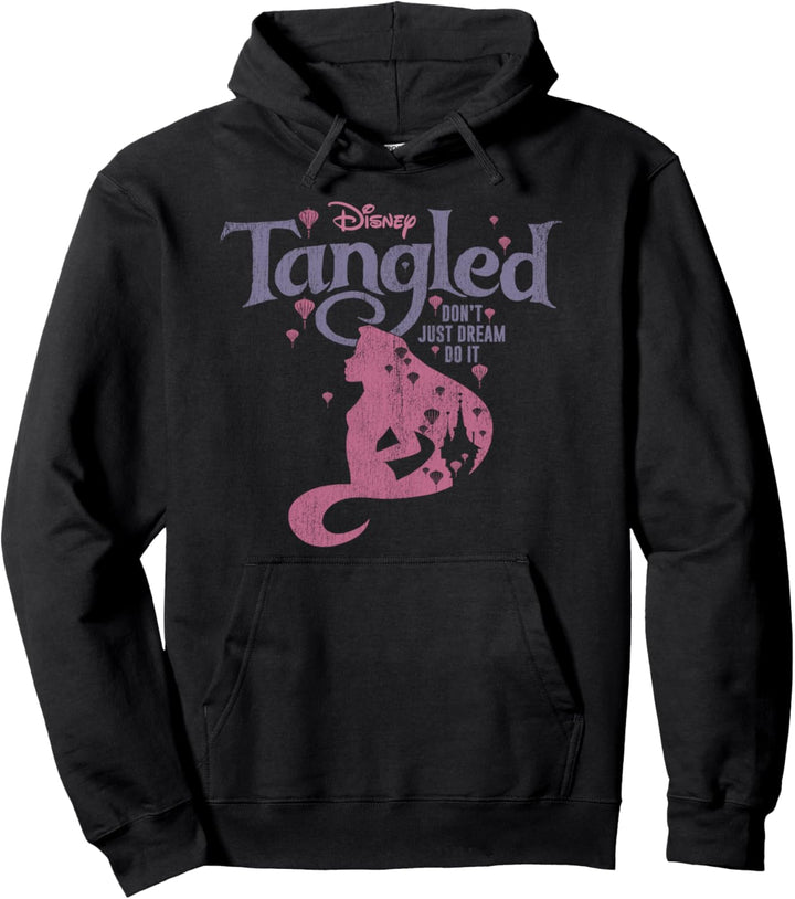 Disney Tangled Silhouette Don't Just Dream Pullover Hoodie