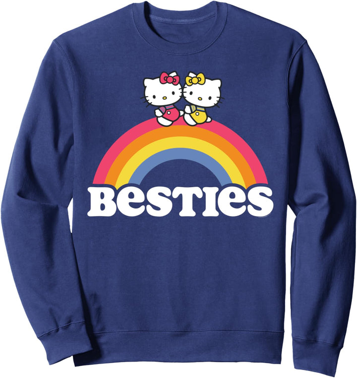 Hello Kitty Bestie Cute Rainbow Japan Sweatshirt